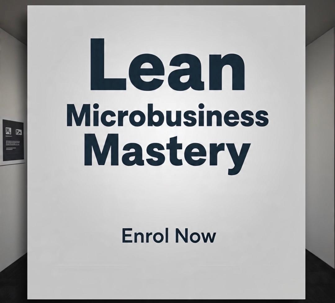 Lean Microbusiness Mastery